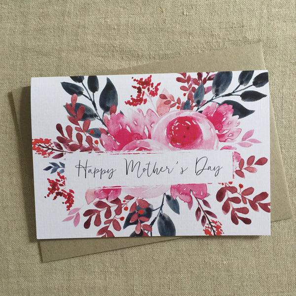 A6 Mother's Day Bouquet Card