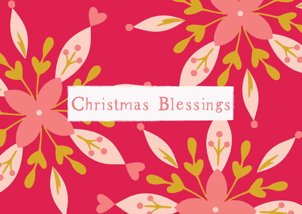 2022 A6 Christmas Blessings Card