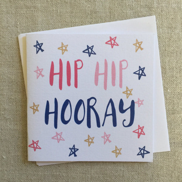 Petit Hip Hip Hooray Star Card