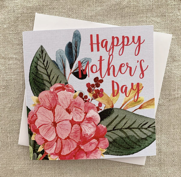 Petit Mother's Day Hydragea Card