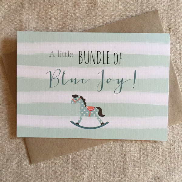 A6 Bundle Of Blue Joy Card